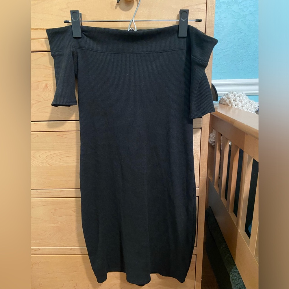 Ribbed pencil dress